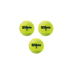 Tubo Pelotas Tenis Wilson Champ Ball X 3 Unidades -wrt100101 - comprar online