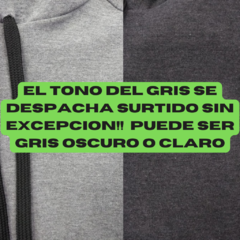 Buzo Gris Mujer Algodón Urbano Deportivo +camiseta Termica N en internet