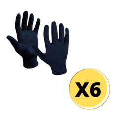 Guantes Primera Piel Termico Nieve Running POR MAYOR X6 - GUANTLT