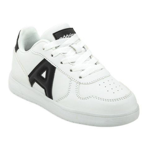 Zapatillas Urbanas Niños Addnice San Diego Max - Blanco/Negro