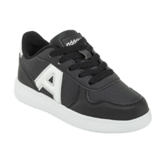 Zapatillas Urbanas Niños Addnice San Diego Max - Negro/Blanco