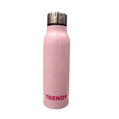 BOTELLA TÉRMICA DEPORTIVA TRENDY 500ML - 16442 ROSA