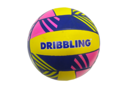 Pelota goma volley DRB tricolor - 2440