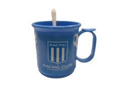 Taza de Plastico con Cuchara Racing - TAZACU - comprar online