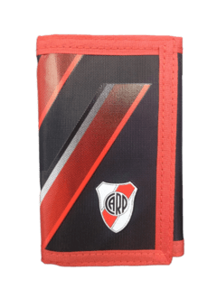 Billetera Oficial River Rayada - rp153