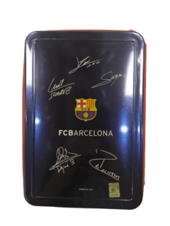 Cartuchera Hojalata Barcelona FCB 2 Pisos - Ch2pm - comprar online