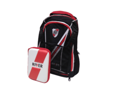 Combo Escolar River - Mochila 18 PULG + Cartuchera Eva 1 Piso