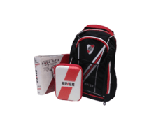 Combo Escolar River-Mochila 18"+Cartuchera Eva 1P+Carpeta