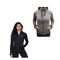 Campera Lycra Deportiva Mujer +campera Algodon Gs