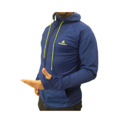 Combo Ur!campera Deportiva Az+bermuda Bolsillos - comprar online