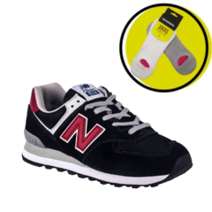 Zapatillas New Balance Hombre Ml574ssl+medias gratis!!