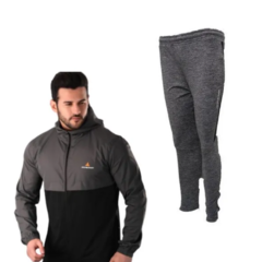 Combo Uu! Campera Lycra Rompe V+pantalon Chupin