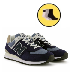 Zapatillas New Balance Hombre Ml574re2 +Medias gratis!