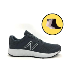 ZAPATILLA NEW BALANCE HOMBRE RUNNING + MEDIAS 1/2 CAÑA GRATS! - ME420EG1