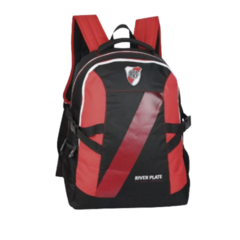 Mochila River Oficial 18 Pulgadas banda bordó - Rp481