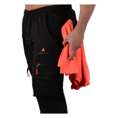 Calza Larga Ciclista Badana + Pantalón Cargo Chupín + Guantes + Cuello - comprar online