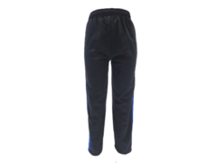 PANTALON FRIZADO NIÑO NEGRO/AZUL - PLFR - comprar online