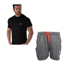 COMBO HOMBRE! Remera Dry Fit Ng + Short con Cierre Gs