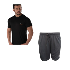 COMBO HOMBRE! Remera Dry Fit Ng + Short con Cierre