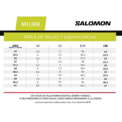 Zapatillas Salomon Mujer Speedcross 6w + Medias Gratis - 417428