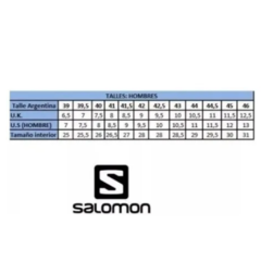 Zapatilla Salomon Hombre Robson Mid 415475+ medias gratis!! - tienda online