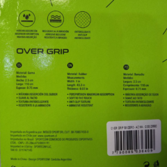Cubre Grip Liso tenis paddle X 3 Six Zero - 3580 - comprar online