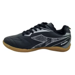 Botin Indoor Diadora Torneo - Futsal Negro + Medias!! - PASION AL DEPORTE