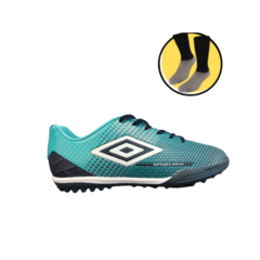 BOTIN FUTBOL UMBRO SONIC SR + MEDIAS GRATIS - 937672