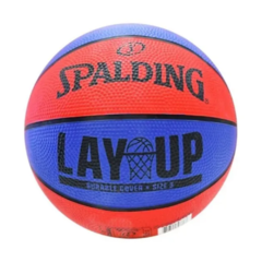 COMBO BASQUET! PELOTA SPALDING AZ/RJ N°3 + INFLADOR DRB - comprar online