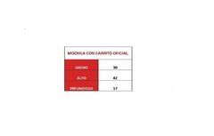 Mochila Carrito Oficial River Plate- rp591 en internet