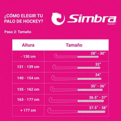 Palo Madera Hockey Simbra+medias +canilleras Hockey Nena - PASION AL DEPORTE