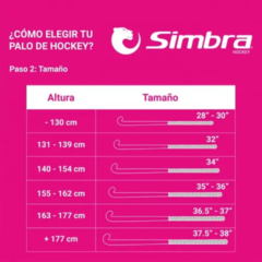 Palo Madera Hockey Simbra School + Bucal Junior Procer - tienda online