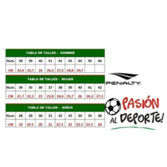 Botines penalty brasil 70 neo futsal adulto - 124211 - PASION AL DEPORTE