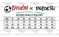 Botines Penalty Americas IX Futsal - 124199-9800 - tienda online