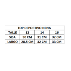 Top Deportivo Nena Lycra rosa - Topnf