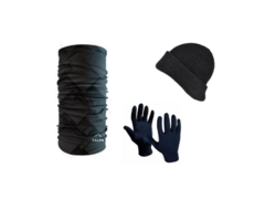 Combo Invierno! Cuello Multiuso Tech + Gorro de Lana + Guantes