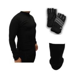 Combo! Camiseta Térmica + Guantes + Cuello