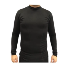 Remera Térmica Adulto Negra + Guante Térmico - - PASION AL DEPORTE