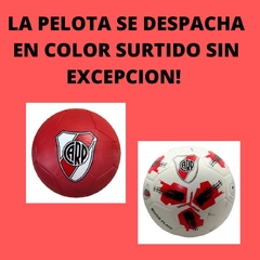 Combo! Pelota River Nº2 +canilleras+ Guantes Arquero - comprar online