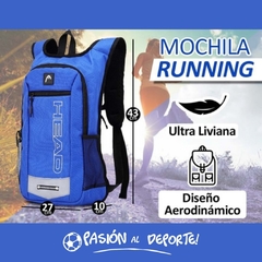 Mochila head running bici trekking ng 12 lts - 20958 - comprar online