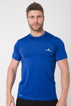 Imagen de Remera Deportiva Hombre - Azul Francia- Rehodry