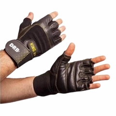 Combo!! Guantes Gimnasio Fitness Drb King Y Straps Mir Ngro - 2289GKING - tienda online