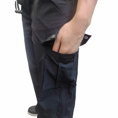 PANTALÓN CARGO DAMA MICROFIBRA FAMILY NEGRO- PCARGOD