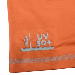 Remera Niño Proteccion Uv Flash Naranja Verano - Flashuv en internet