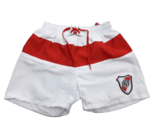 SHORT DE BA?O RIVER PLATE OFICIAL ADULTO BLANCO- 7902(263)