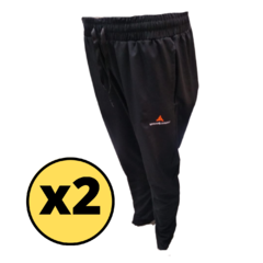 Combo deportivo! 2 pantalones microfibra tela de avion - comprar online