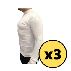 Camiseta Termica Blanca Adulto X 3 Unidades - Termloc2