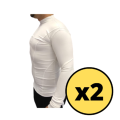 Camiseta Termica Blanca Adulto X 2 Unidades - Termloc2
