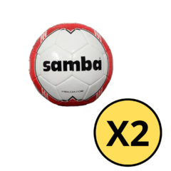 Pelota Futbol N° 5 Samba Predator X 2 Unidades - 6019
