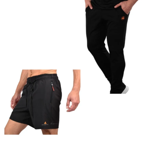 Combo Urb! Pantalon Deportivo Bols Hombre +short Microfibra